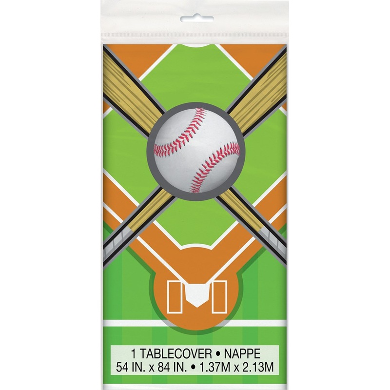 Baseball Tablecover 54x84
