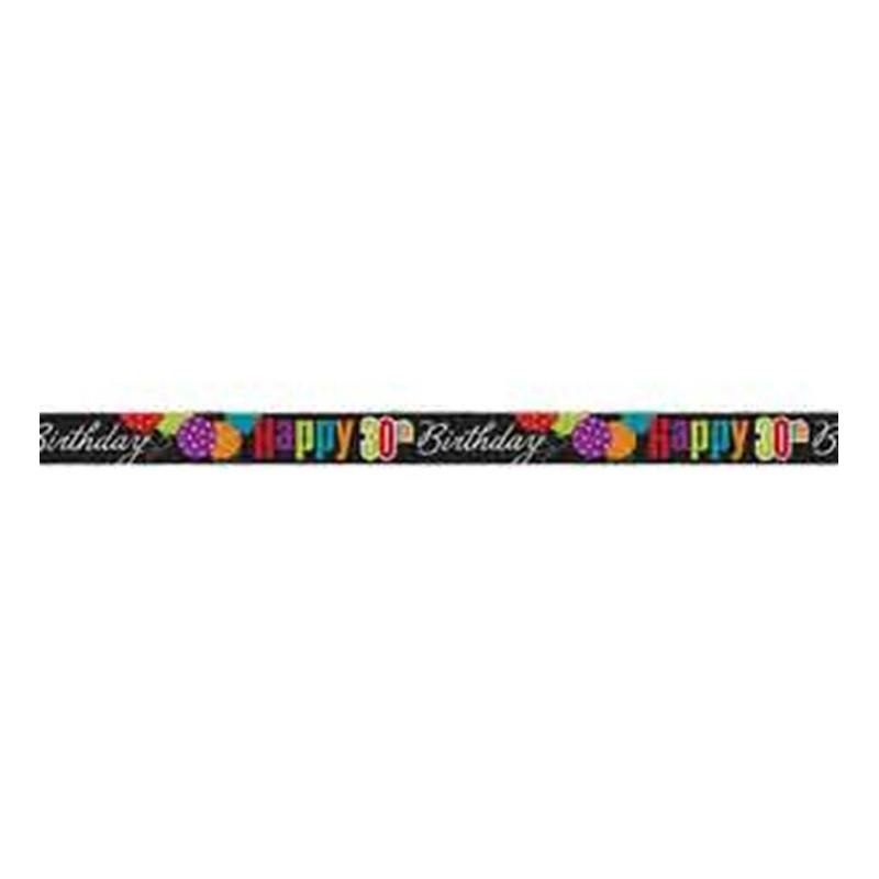 Birthday Cheer Foil Banner 30