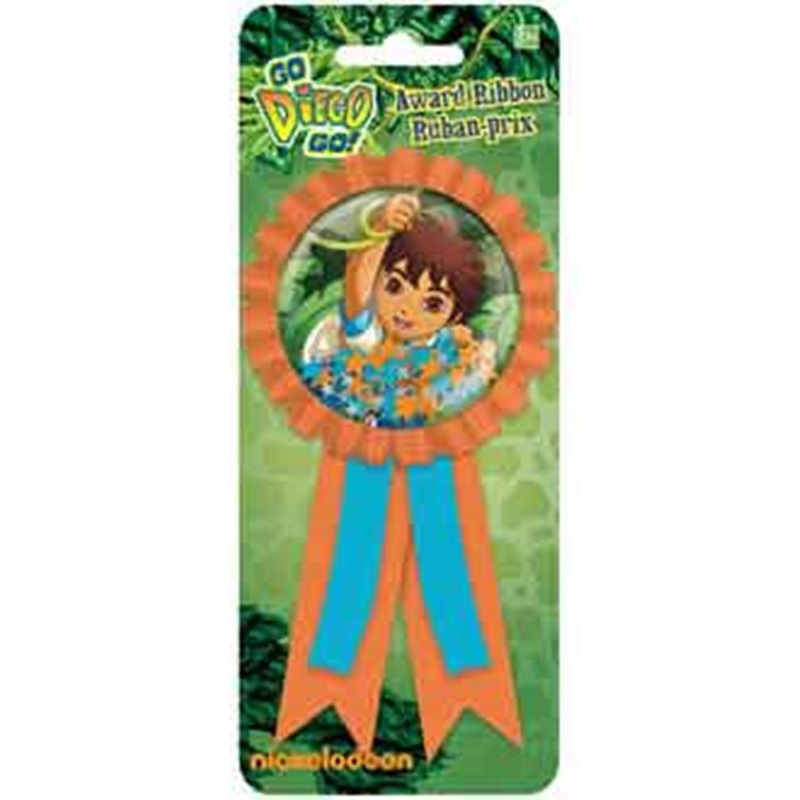 Diego Big Rescue Confetti Award Ribbon