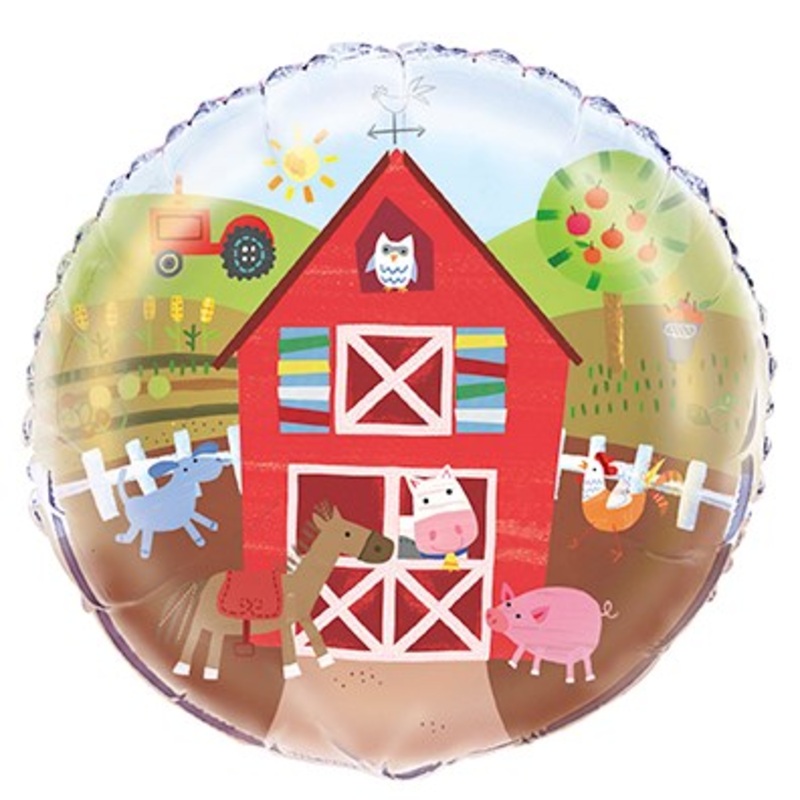 Farm Party Foil Balloon 18in