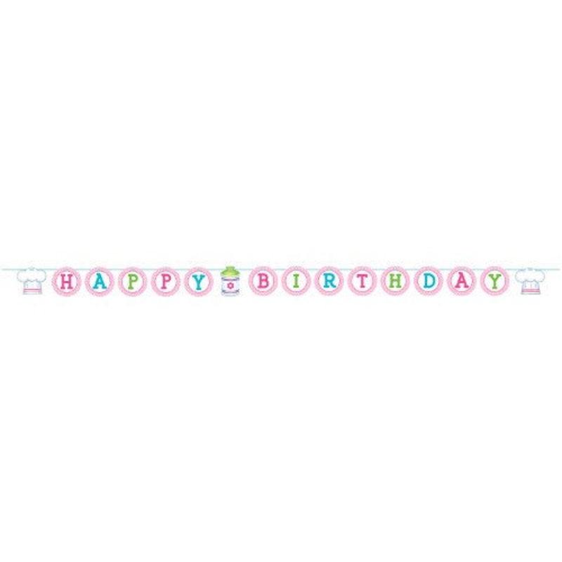 Little Chef Ribbon Banner