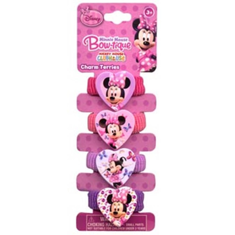 Minnie Bowtique Charm Terries 4ct
