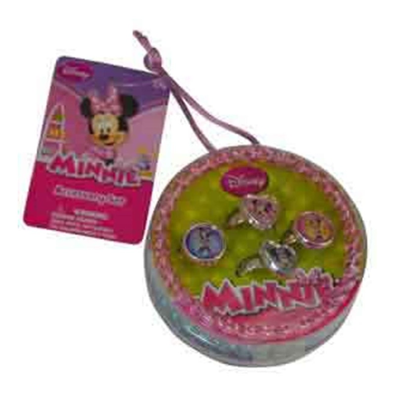 Minnie Mouse Bangles and Rings 2.75x2.75