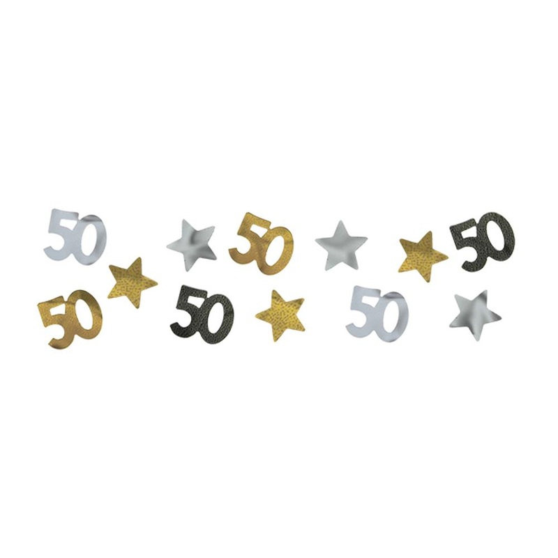Sparkling Celebration Birthday 50 Confetti 1ct