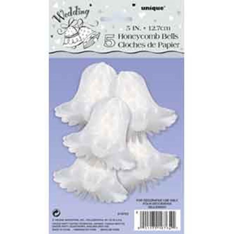 White Bell Honeycomb 5in 5ct
