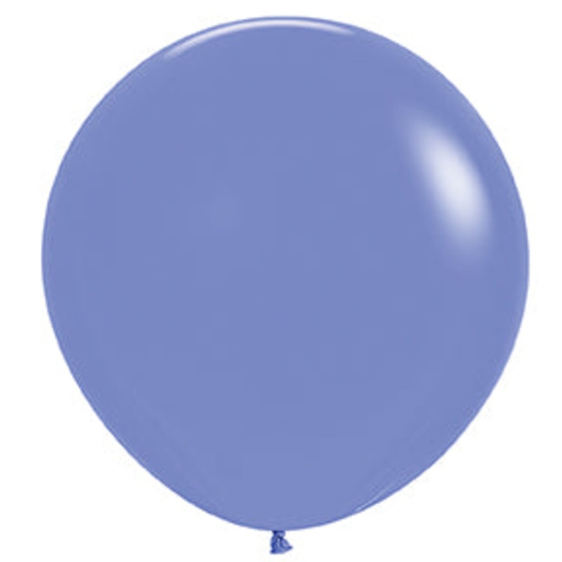 24 inch Sempertex Deluxe Periwinkle Blue Latex Balloons 10ct