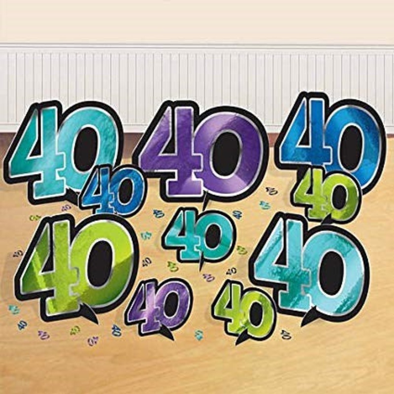 40th Table Deco Kit