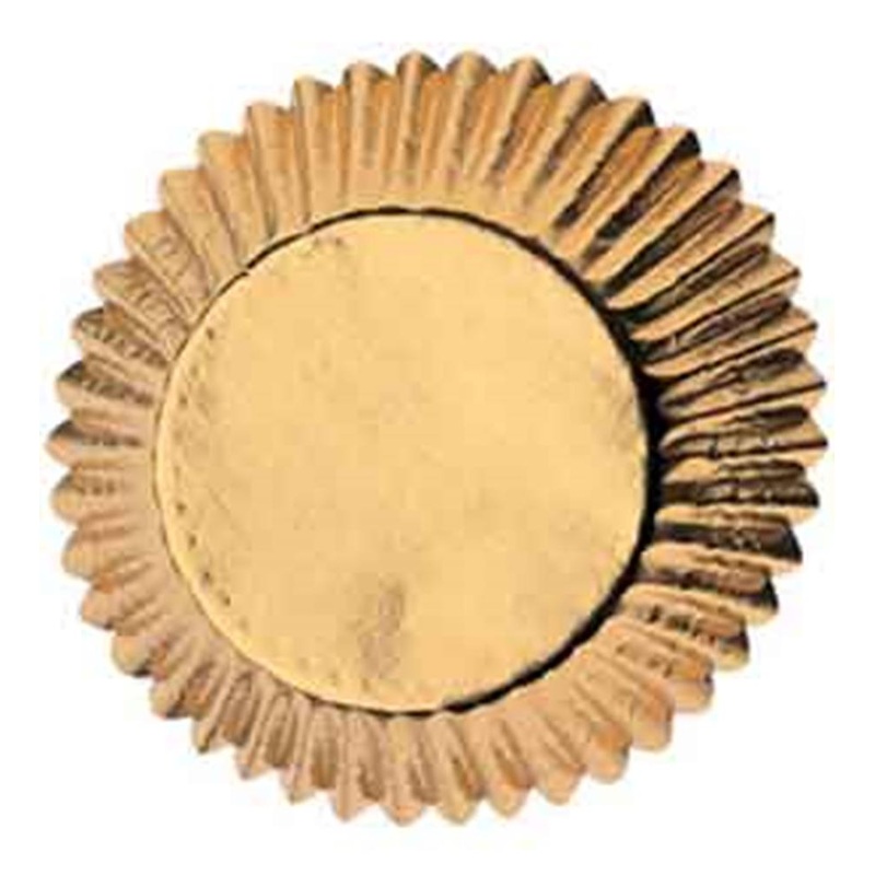 Baking Cup - Mini Gold 36ct