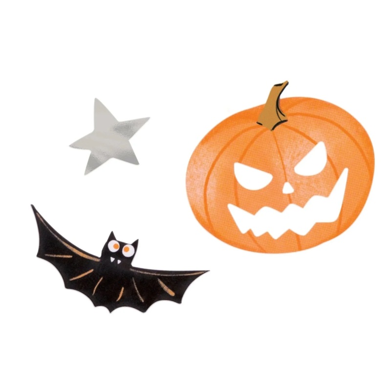 Bats & Boos Halloween Jmbo Cnftti 2oz