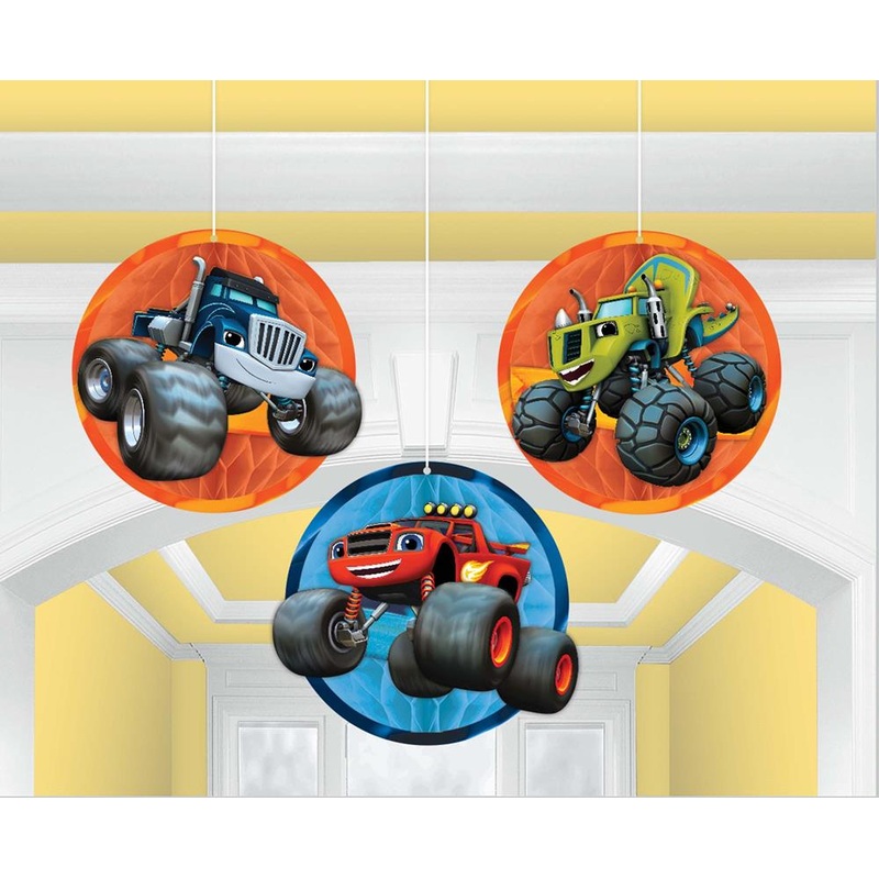 Blaze Monster Machines Hanging Deco 3ct