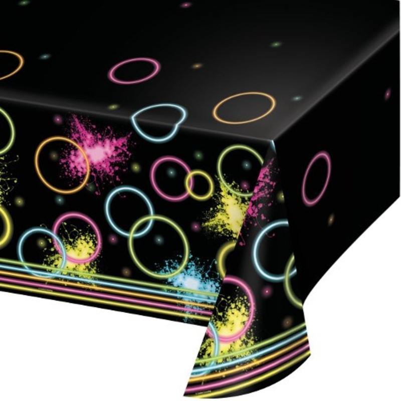 Glow Party Tablecover 54x104
