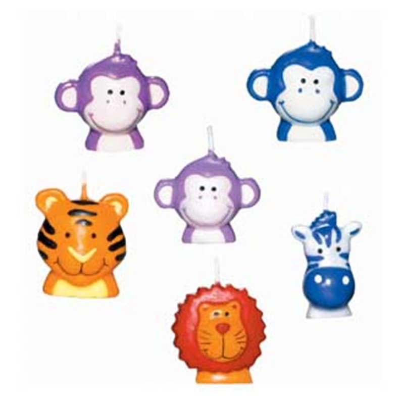 Jungle Animals Candles