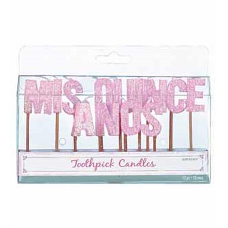 Miss Quince Blossom Pick Candles 13ct