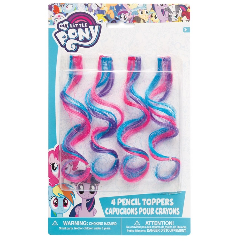 My Lttle Pony Rainbww Pencil Topper 4ct