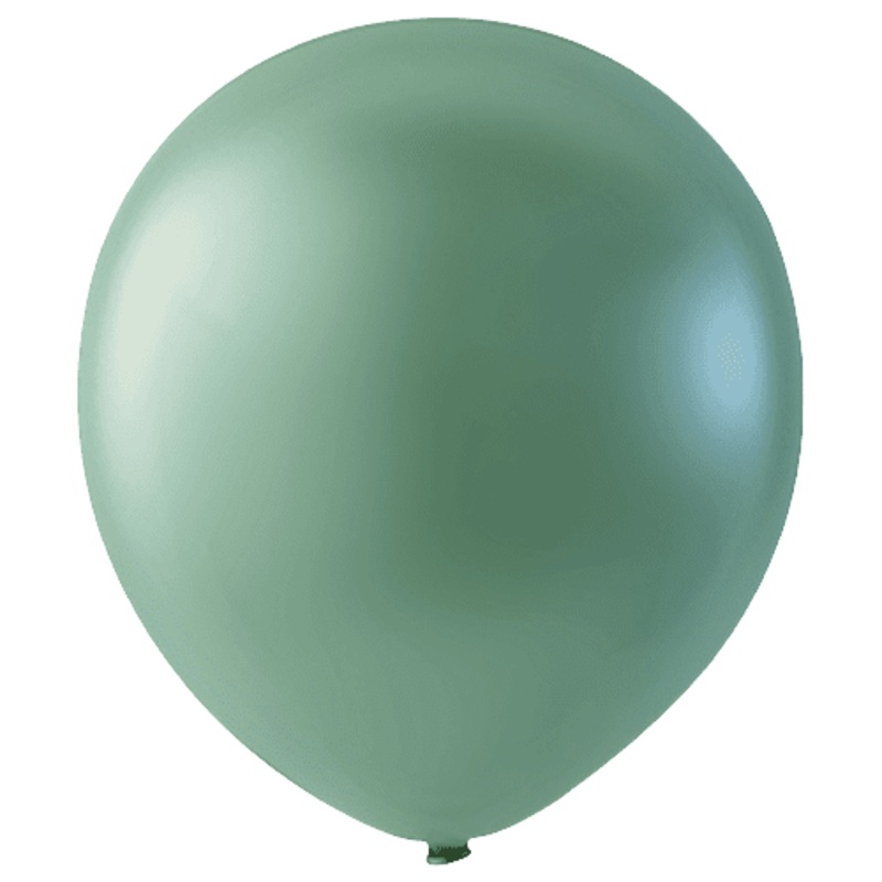 Payaso Latex Balloon 12in 100ct - Pearl Light Green