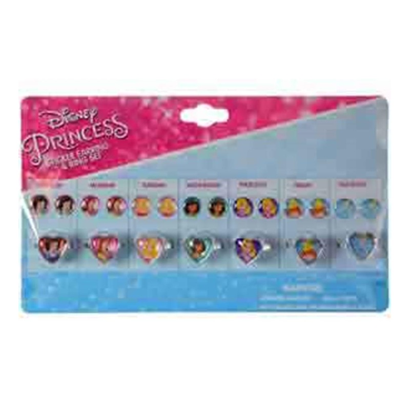 Princess Earring and Ring Set 7ct