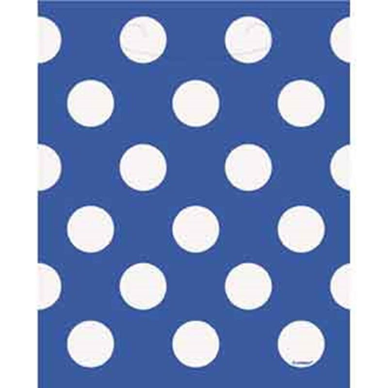 Royal Blue Dots LootBag 8ct