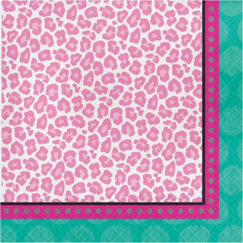 Sparkle Spa Party Napkin (L) 16ct