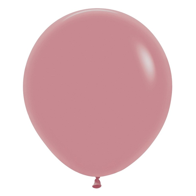 18 inch Sempertex Deluxe Rosewood Latex Balloons 25ct