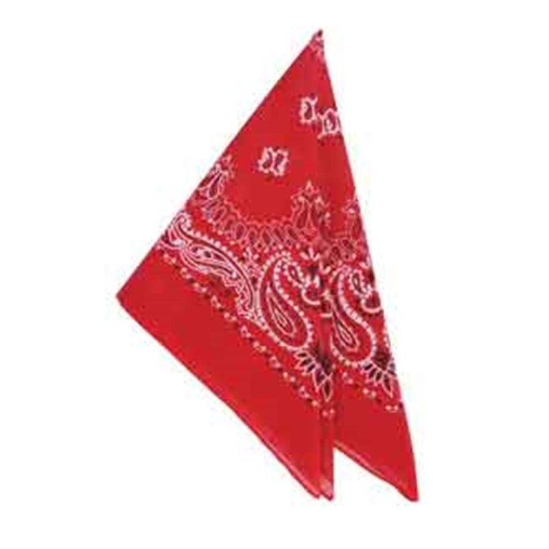Bandana Red 19in 12ct