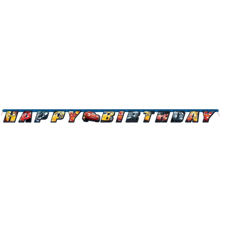Cars 3 Large Jointed Banner