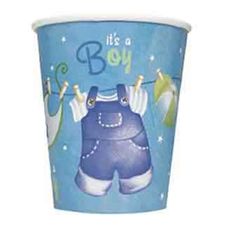 Clothesline Blue 9oz Cup