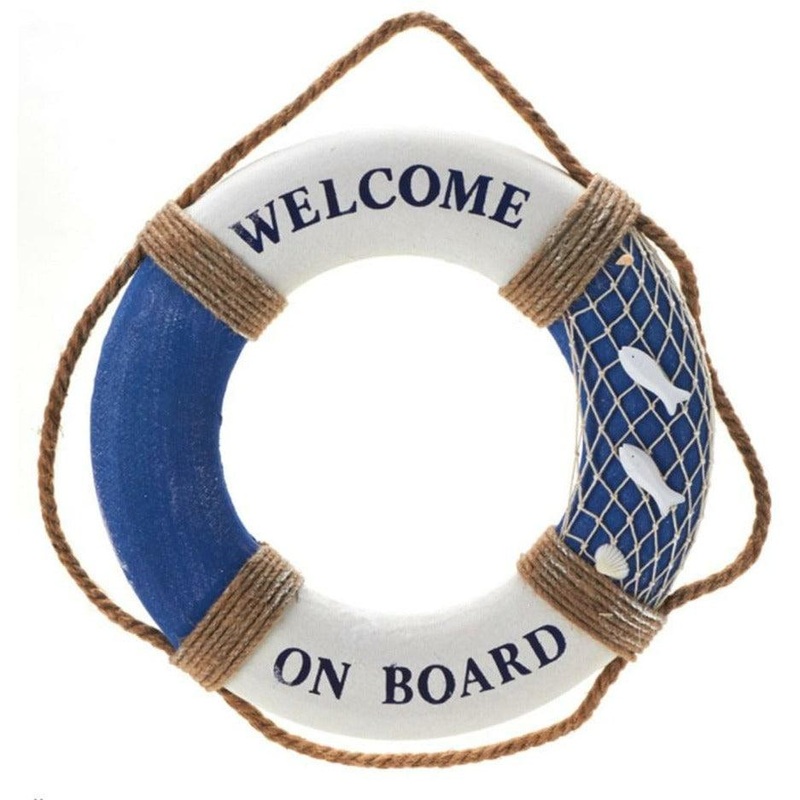 Decorative Wooden Life Preserver