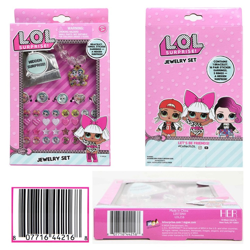 LOL Surprise Jewelry Box Set