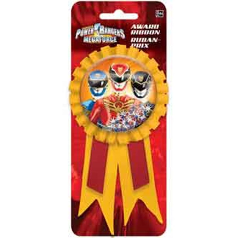 Power Rangers Megaforce Award Ribbon