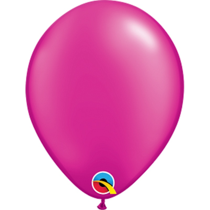 Qualatex 5 Inch Pearl Magenta Latex 100ct