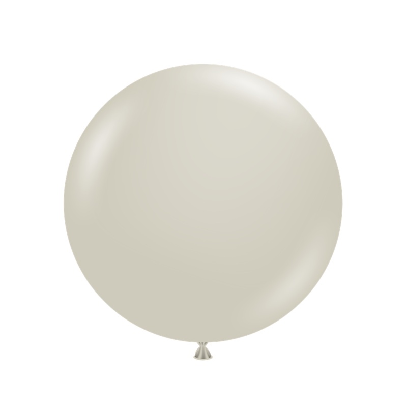 Tuftex Stone 17 inch Latex Balloons 25ct