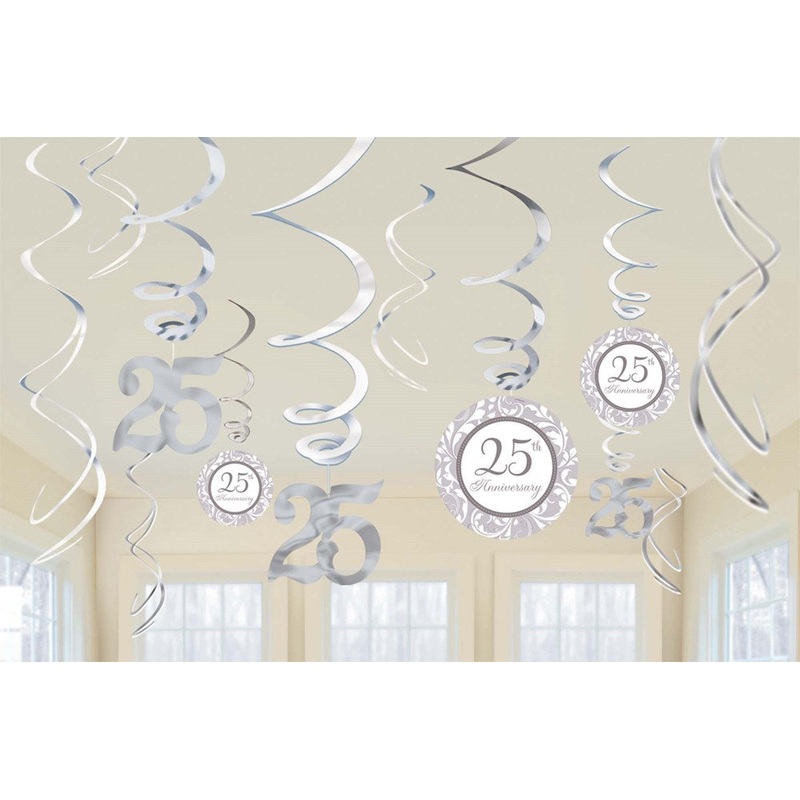 25th Anniversary Swirl Deco Value Pack