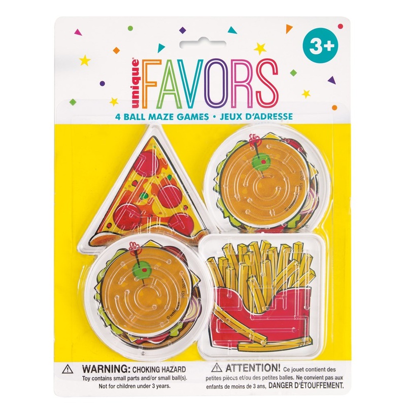 Ball Maze Game Favors, 4ct