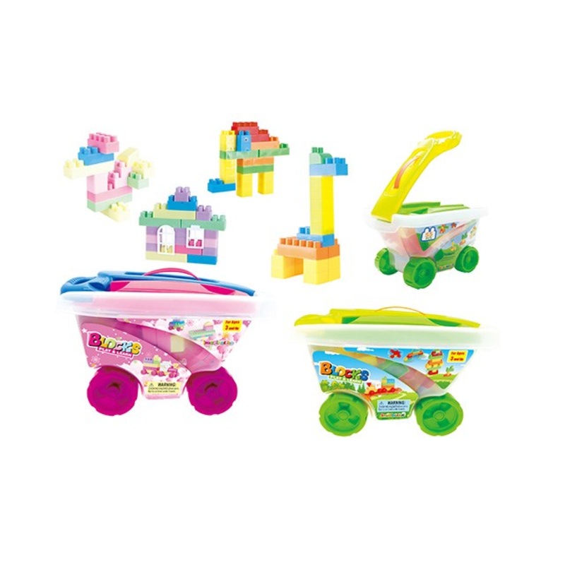 Blocks Play Set Towing Truck