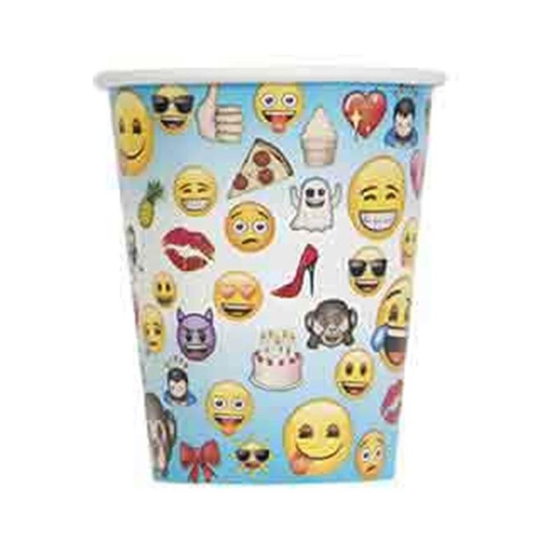 Emoji Cup 9oz 8ct
