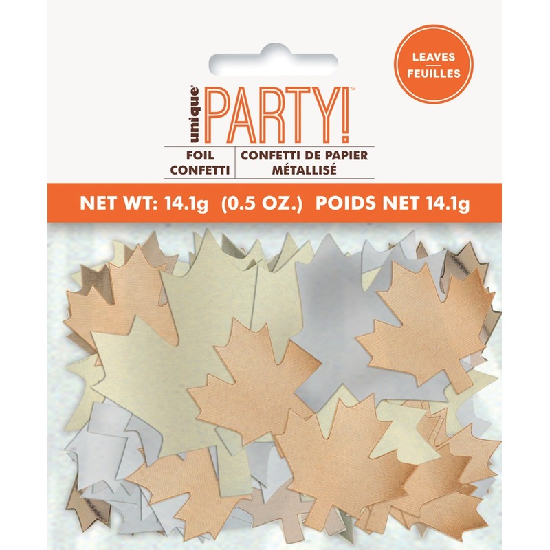 Jumbo Fall Leaves Confetti