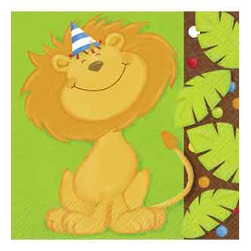 Jungle Party Napkin (L) 16ct