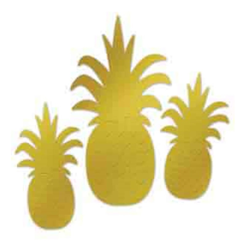Luau Pineapple Silhouette