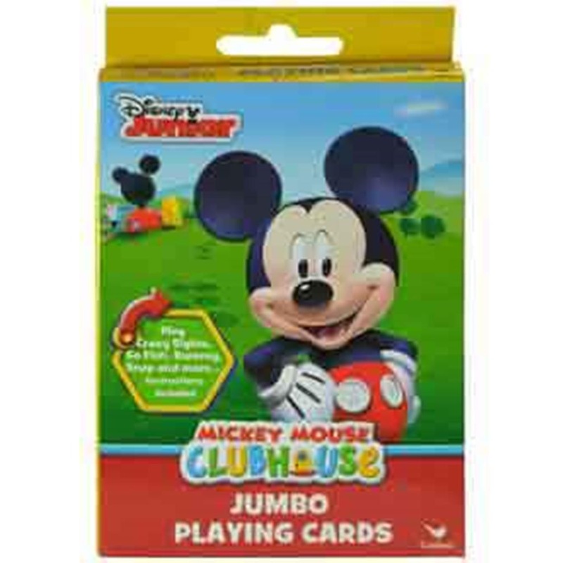 Mickey Jumbo Card Game 5.5x3.5x.75