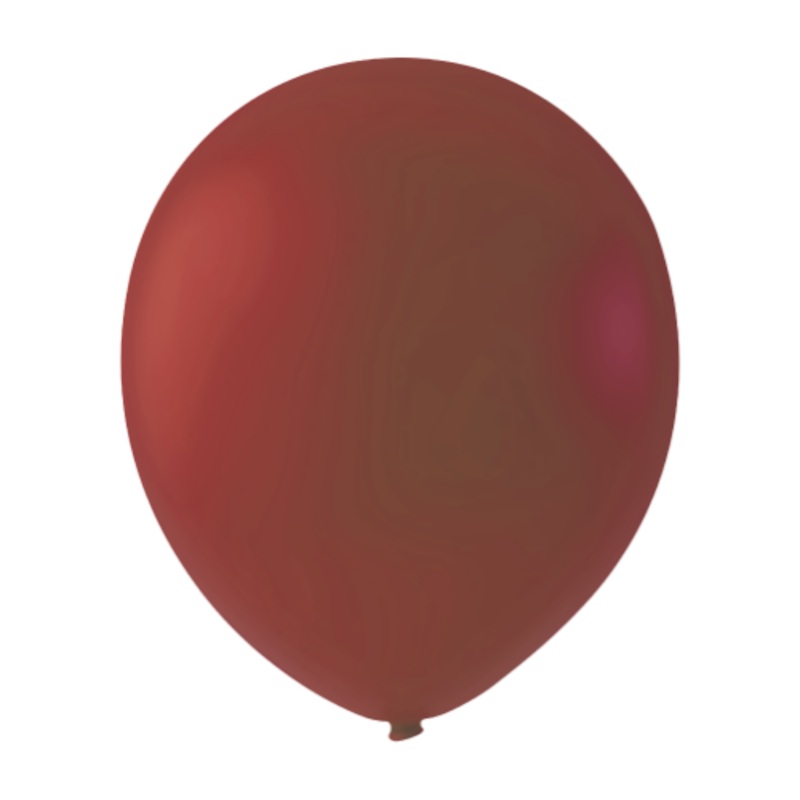 Payaso Latex Balloon 12in 100ct - Burgundy Wine