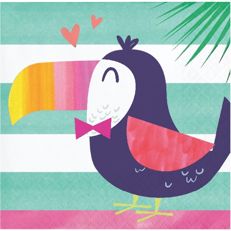 Pineapple N Friends Napkin (S) 16ct Bkf