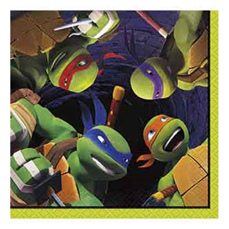 Teenage Mutant Ninja Napkin (S) 16ct