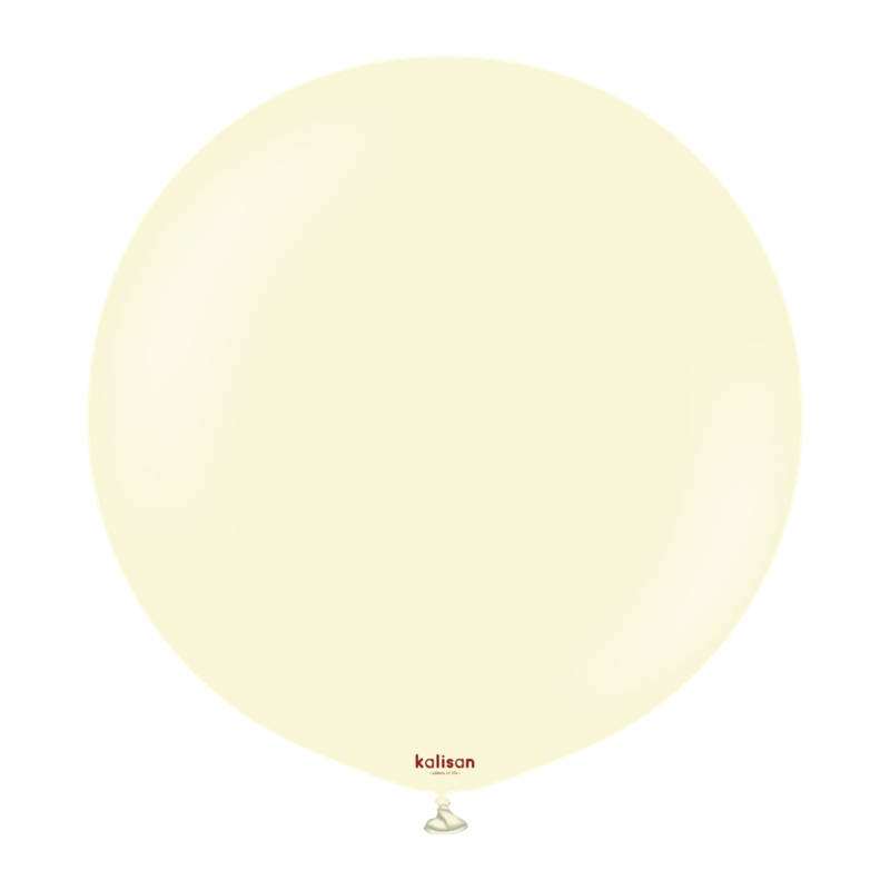 24 inch Kalisan Macaron Pale Yellow 2ct