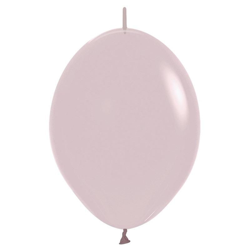 6 inch Sempertex Pastel Dusk Rose LINK-O-LOON 50ct