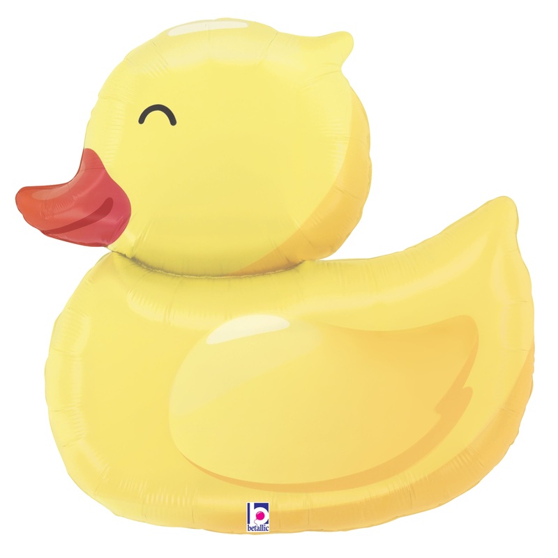 Betallic Sweet Rubber Ducky 26 inch Foil Balloon  1ct