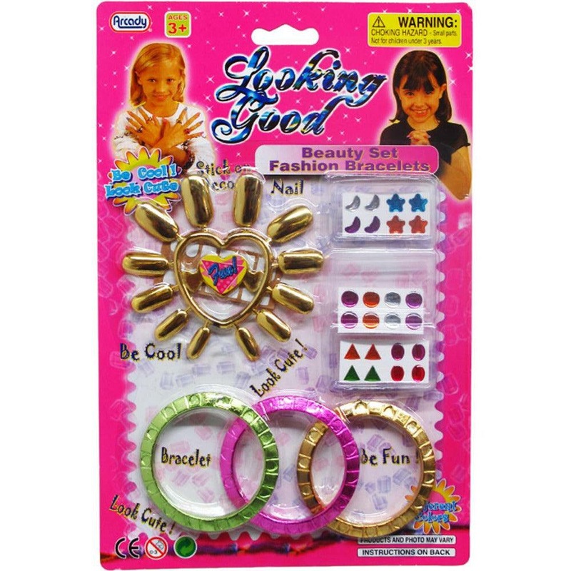 Bracelet and Nail Play Set 39ct