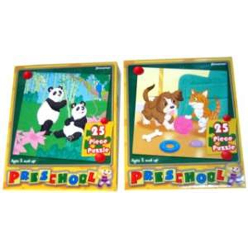 Pre School Puzzle 25ct