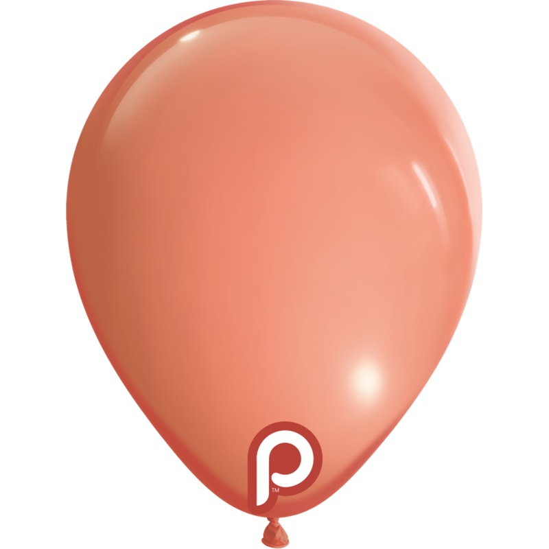 Prima Peach 5 inch Latex Balloon 100ct