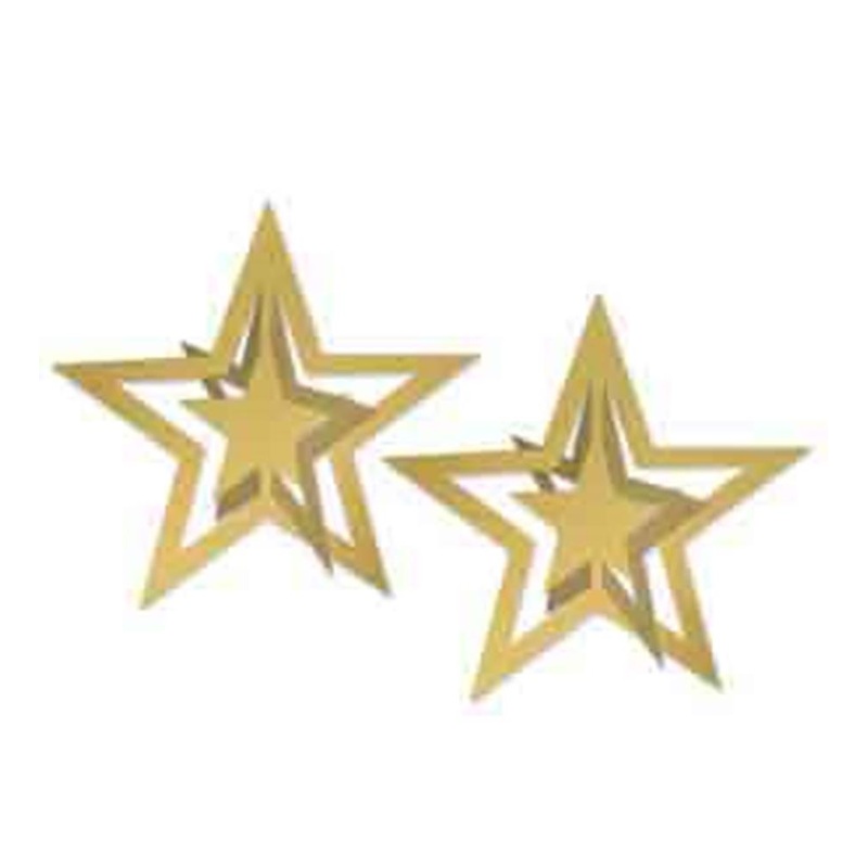 Awards Night 3D Hanging Stars
