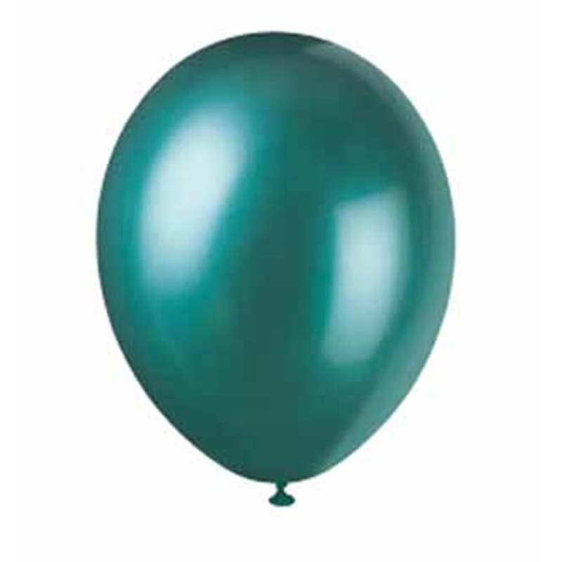 Balloon 12in - Pearl Shimmer Teal 100ct